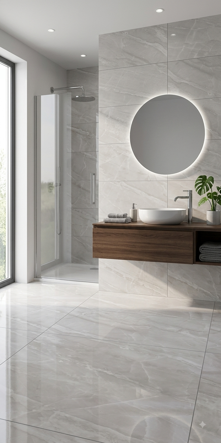 Ditta creama in Bathroom