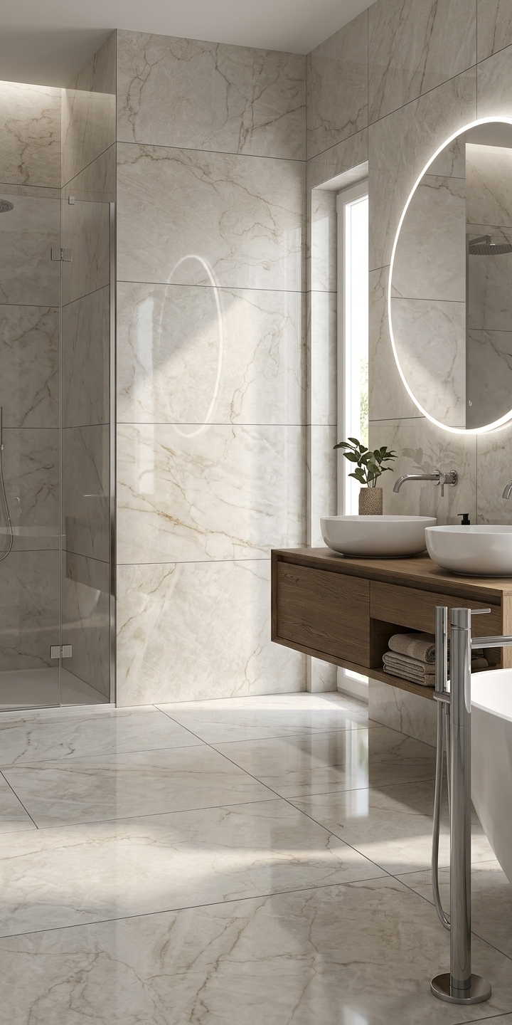 Gold Brill6 in Bathroom
