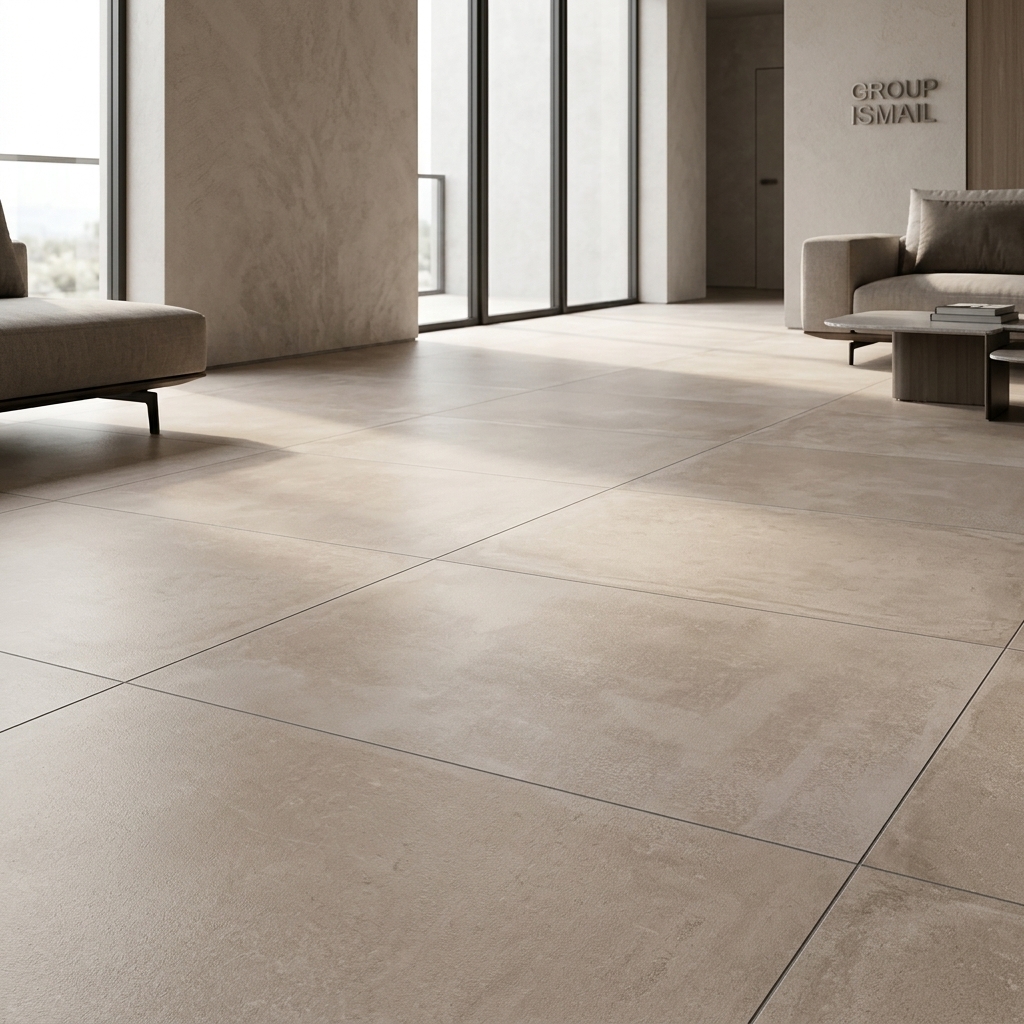 Aslen Beige in Living Room