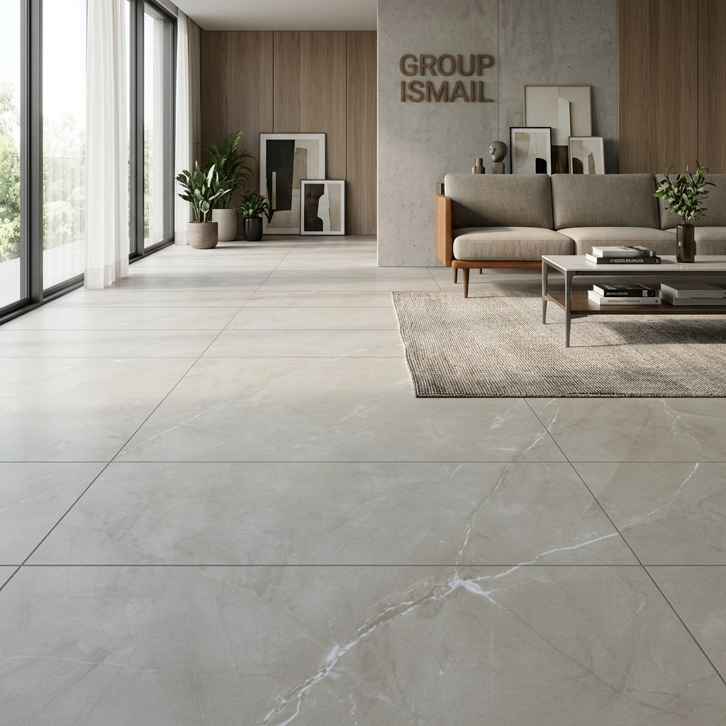 Crotone Sand in Living Room