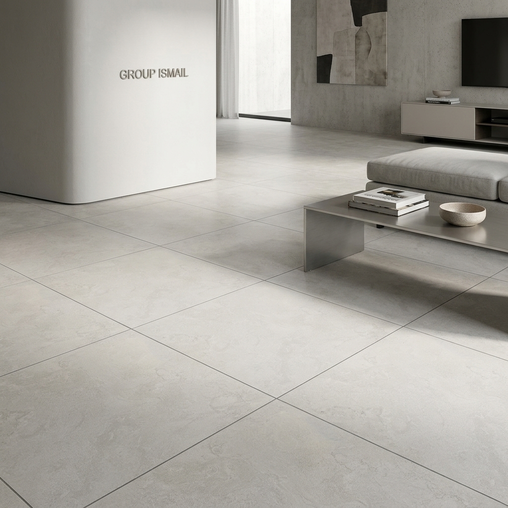 Heaven ivory floor in Living Room