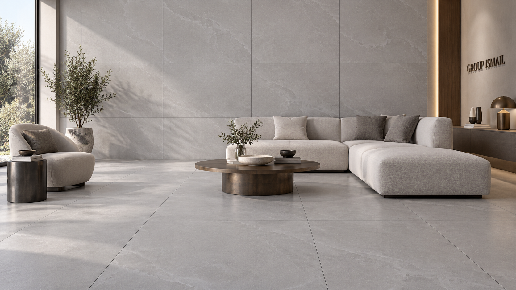 Moon stone in Living Room